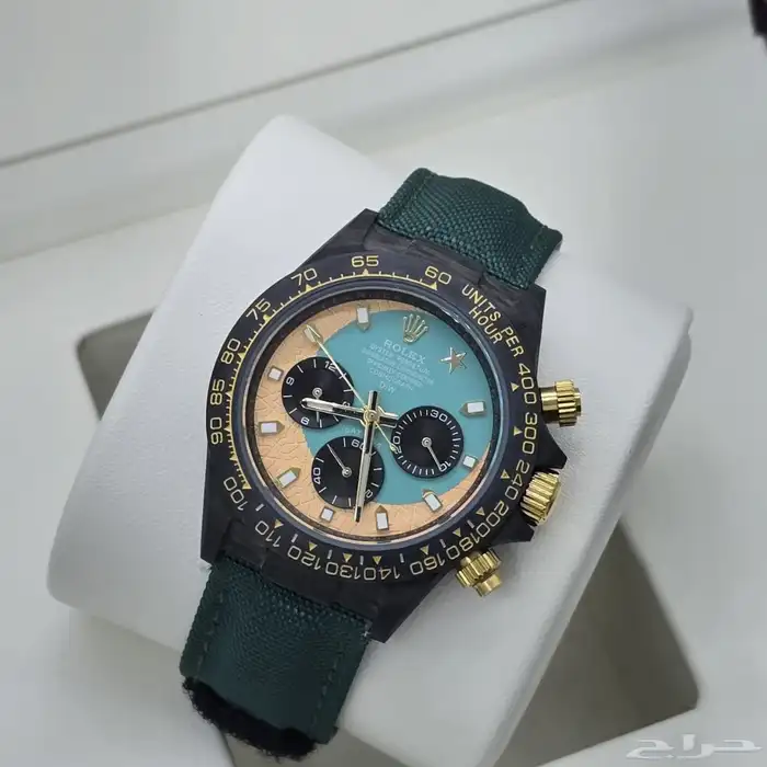 ساعة رولكس قماش نيو 10