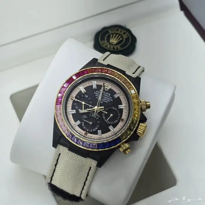 ساعة رولكس قماش نيو 3