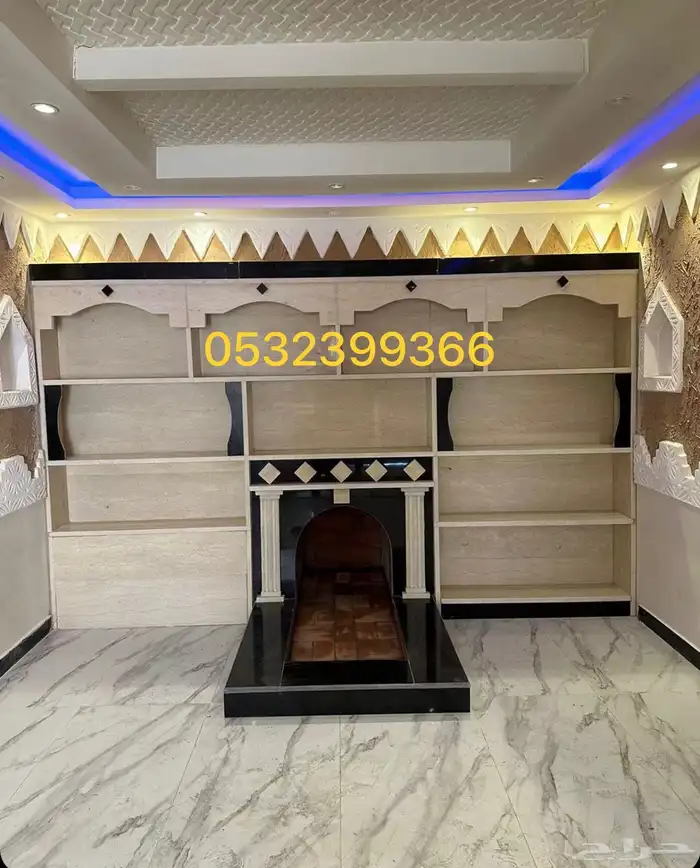 مشبات مشبات خشب مشبات رخام مشبات حجر مشبات ديكورات مناقل 8