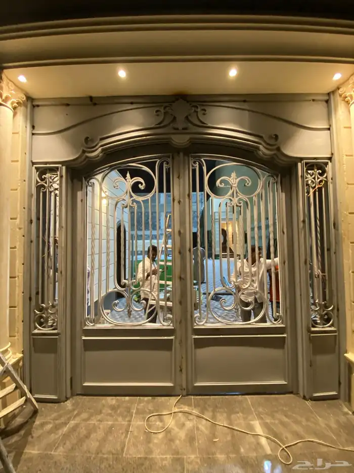 حداد في جده ابواب حديد شبابيك حماية مظلات سلالم دربزين 11