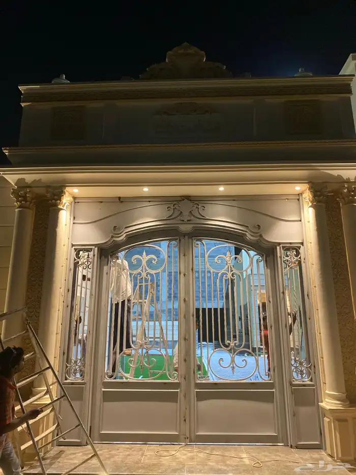 حداد في جده ابواب حديد شبابيك حماية مظلات سلالم دربزين 12