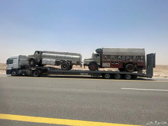 لوبد اسبشل مكره سحب لنقل الكرفانات الباصات والمعدات 2