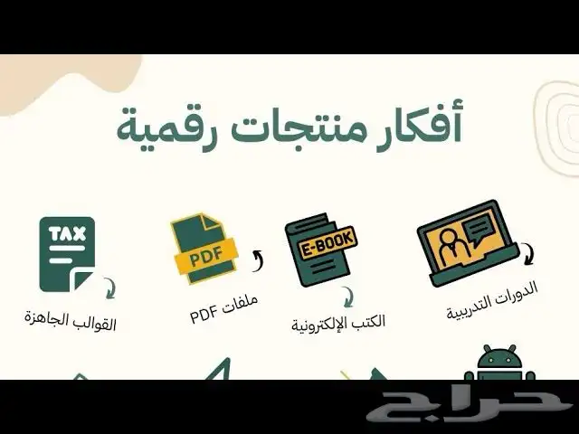 منتجات رقميه تقدر تبدأ تجارتك فيها 1
