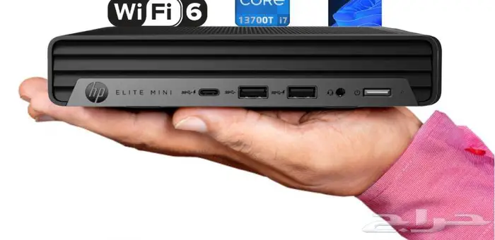 HP Elite Mini 800 G9 i5 13Gen 16g 512 ميني جديد 1