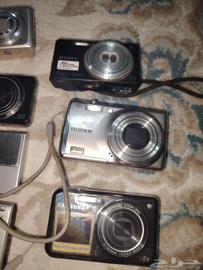 كاميرا كانون و سوني و سامسونج و فوجي ديجيتال 5