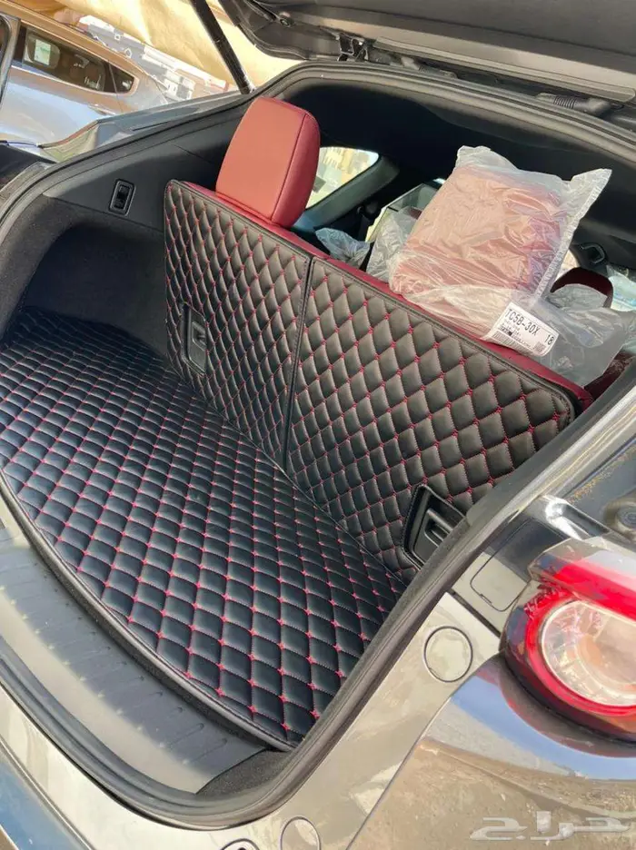 فاخرة دعاسات جلد مازدا 3 ولجميع انواع السيارات 14