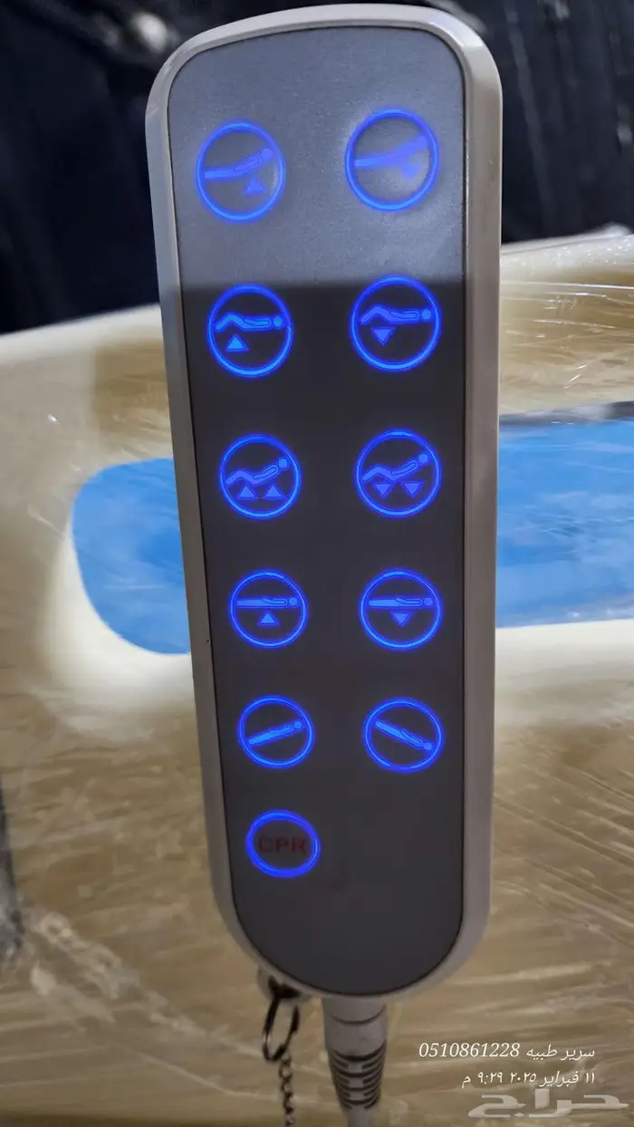 سرير طبي كهربائي مع فرشه طبيه 3