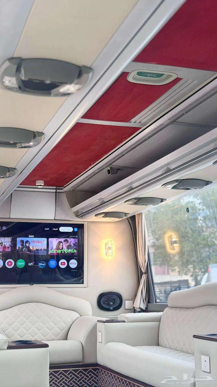 ايجار حافلات مع سائق vip- حافلات نقل موظفين- استقبال وفود 1