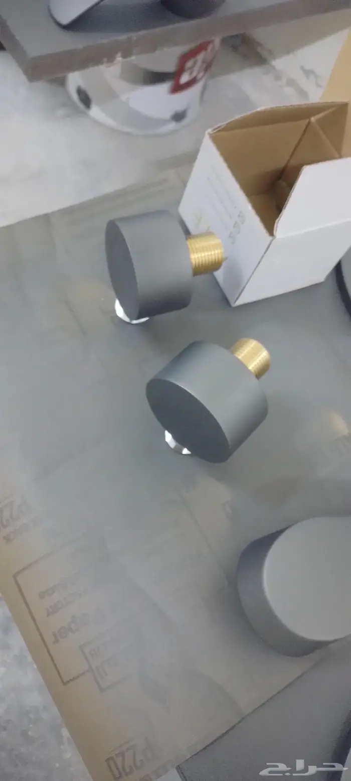 ادوات صحية وسباكة تذهيب وطلاء اسود 6