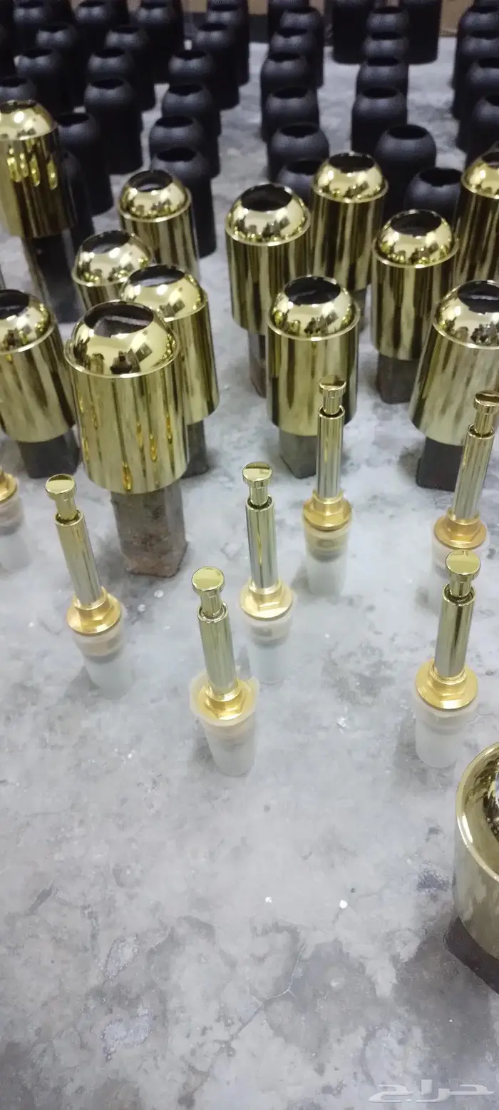 ادوات صحية وسباكة تذهيب وطلاء اسود 2