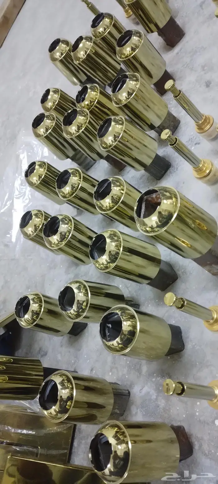 ادوات صحية وسباكة تذهيب وطلاء اسود 14