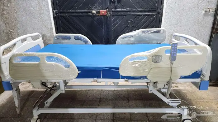 سرير طبي كهربائي مع فرشه طبيه 1