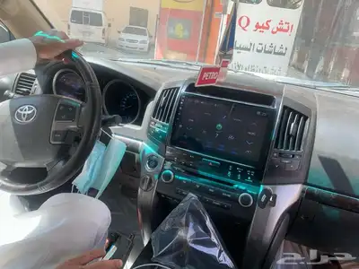 شاشة لاندكروزر 2013 اندرويد 10 انش ايباد 2