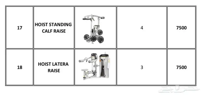 أجهزة رياضية ومعدات رياضية مجددة 3