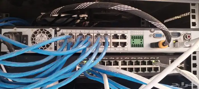 NVR 16 channels with 16 PoE with 8 TB HD 0