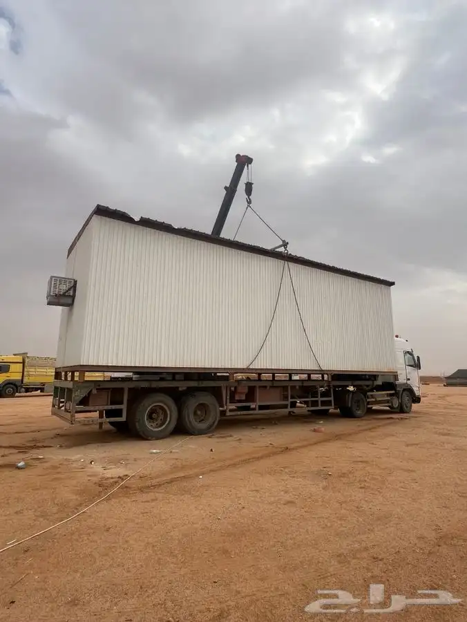 سطحه كرين دبل نقل بركسات وبيوت جاهزه 1