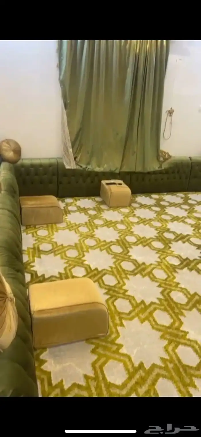 مجلس كامل مع فراش و جنابي و ستاره للبيع على السومم 3