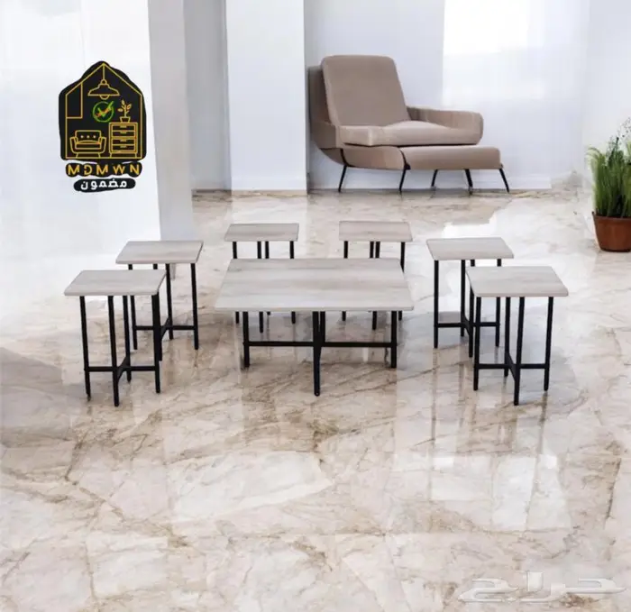 طاولات الخدمة والقهوة والشاي شحن مجاني 40