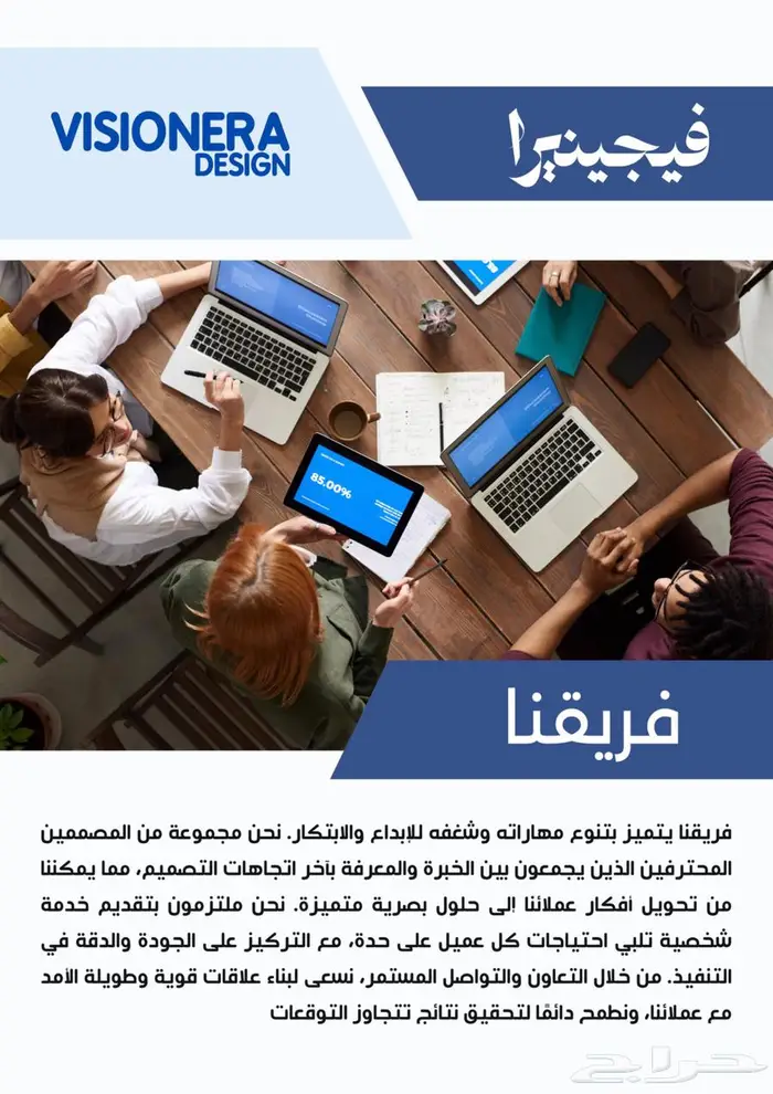 فريق تصميم وكتابة محتوى 13
