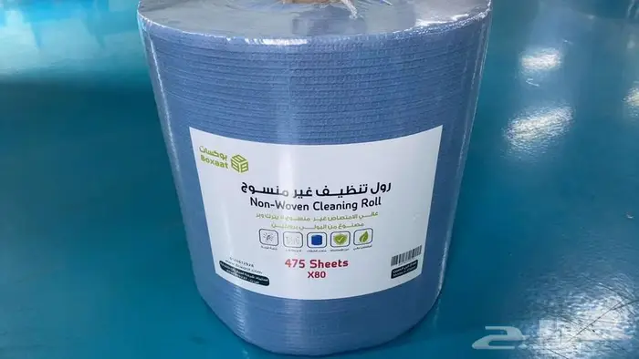 مناشف المايكروفايبر الزرقاء نعومة فائقة وامتصاص عالي 1