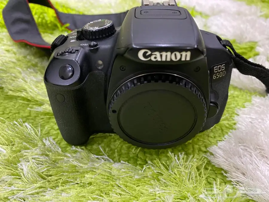 كاميرا كانون 650d مع عدسات مع ترايبود براس كروي 2
