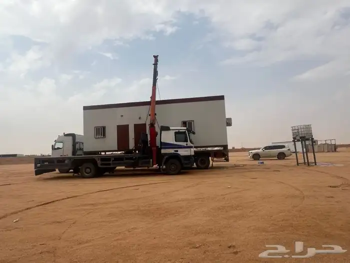 سطحه كرين دبل نقل بركسات وبيوت جاهزه 0