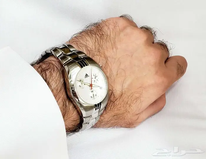 ساعة رياضية ماركة اديداس اصلية ب 500ريال تصفية 7