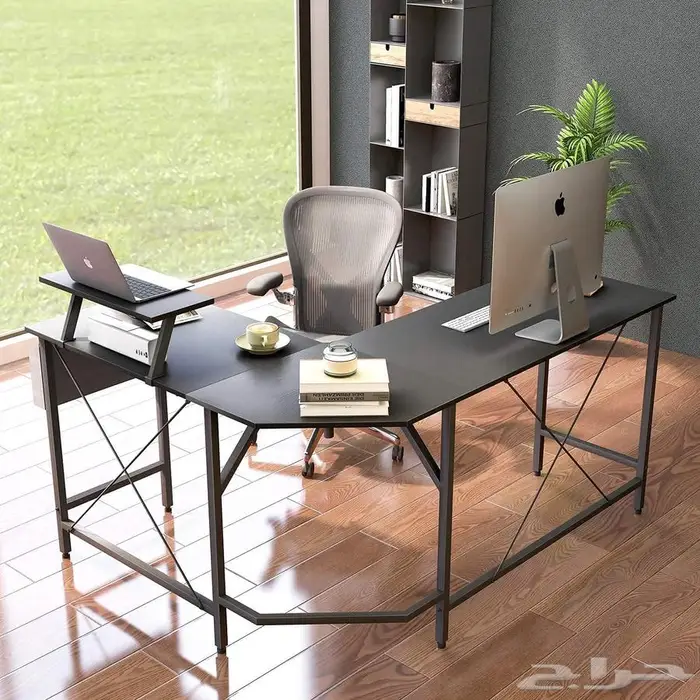 طاولة مكتبية زاوية .. طاولة قيمنق 2