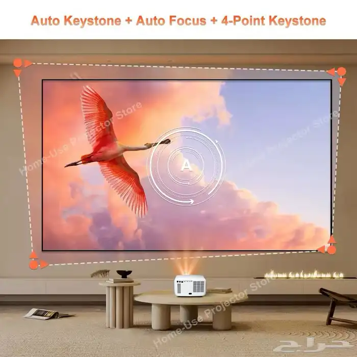 بروجكتر projector بدقه ممتاز جدا 3000 ansi 2