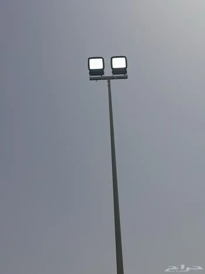 اعمدة شوارع و ديكورية وملاعب حدائق led على الطلب 6