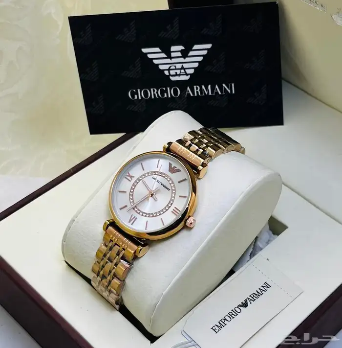 ساعات نسائيه تقليد ماركه شبه الاصل مع الملحقات 82