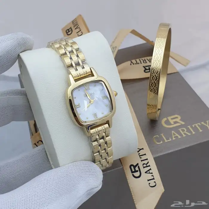 ساعات نسائيه تقليد ماركه شبه الاصل مع الملحقات 67