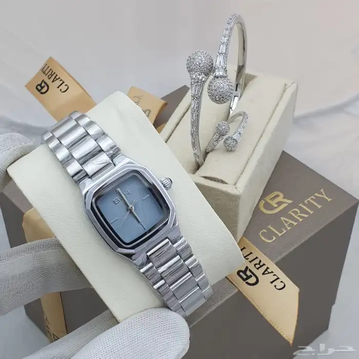 ساعات نسائيه تقليد ماركه شبه الاصل مع الملحقات 54