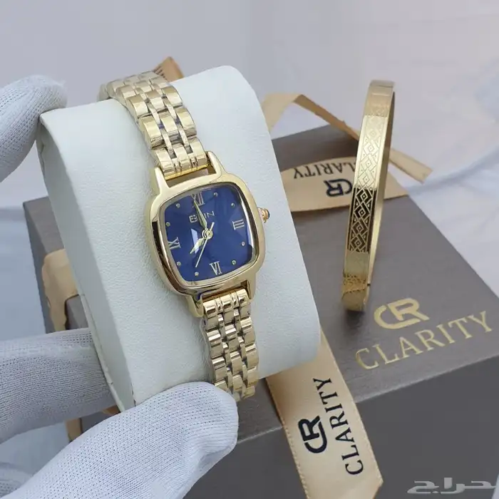 ساعات نسائيه تقليد ماركه شبه الاصل مع الملحقات 63