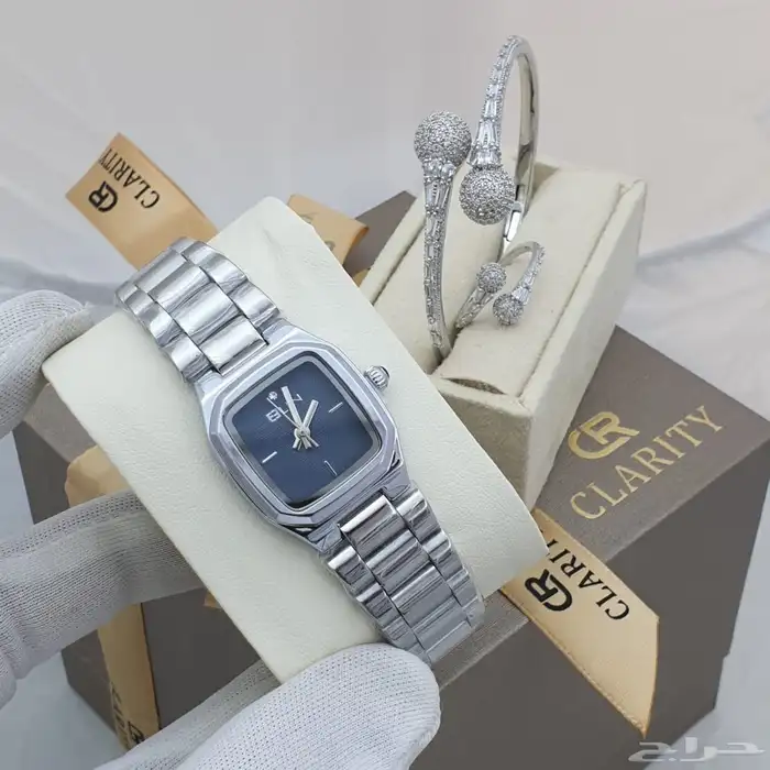 ساعات نسائيه تقليد ماركه شبه الاصل مع الملحقات 52