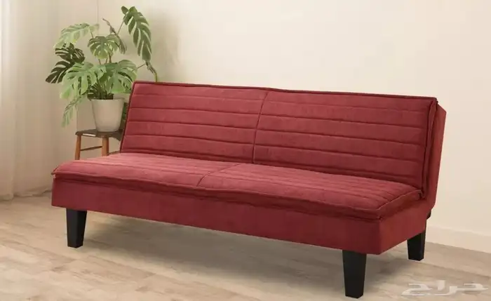 كنبه سرير قماش 3 مقاعد من هوم بوكس للبيع 0