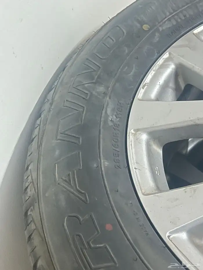 كفرات بدون جنط مقاس   285   60   18 4