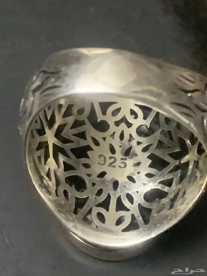 خاتم ياقوت فضة 2