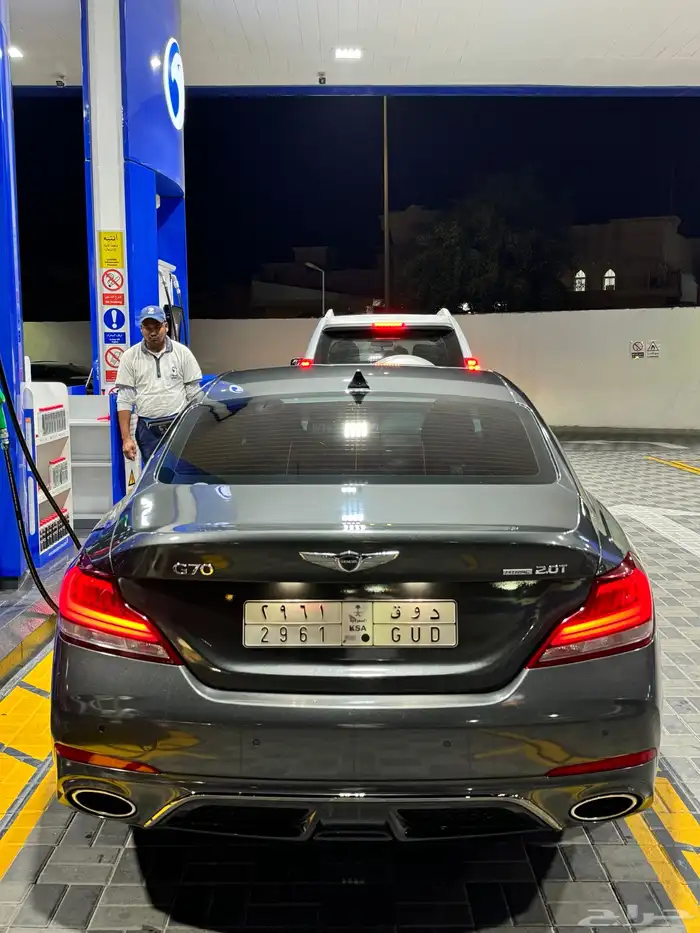 جينسس G70 4سلندر نص فل 2019 مكينه قير شاصي على الشششرط 2