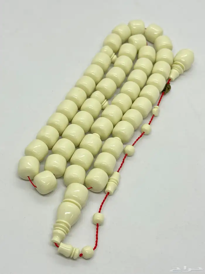 سبحة مخروطة من مكعب دومنة جديد ( ابيض ) 2