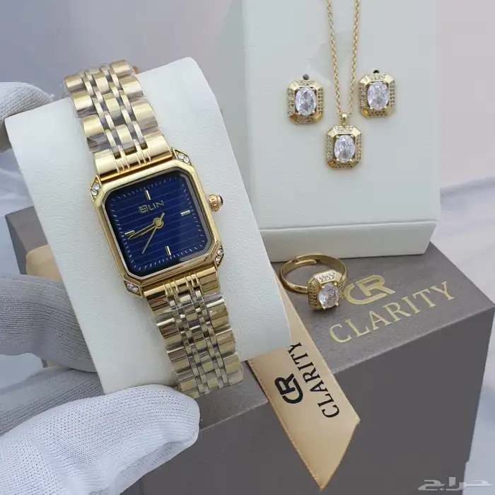 ساعات نسائيه تقليد ماركه شبه الاصل مع الملحقات 37