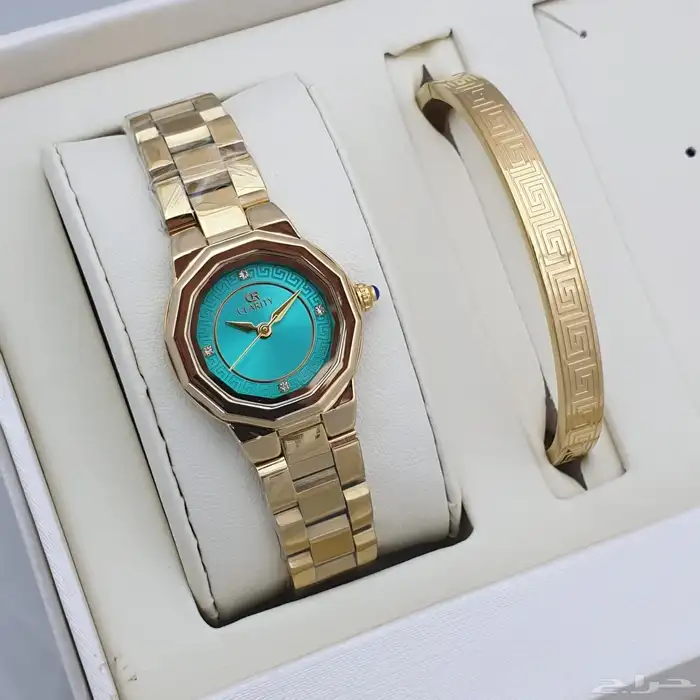 ساعات نسائيه تقليد ماركه شبه الاصل مع الملحقات 20