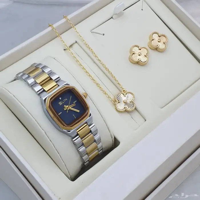 ساعات نسائيه تقليد ماركه شبه الاصل مع الملحقات 30