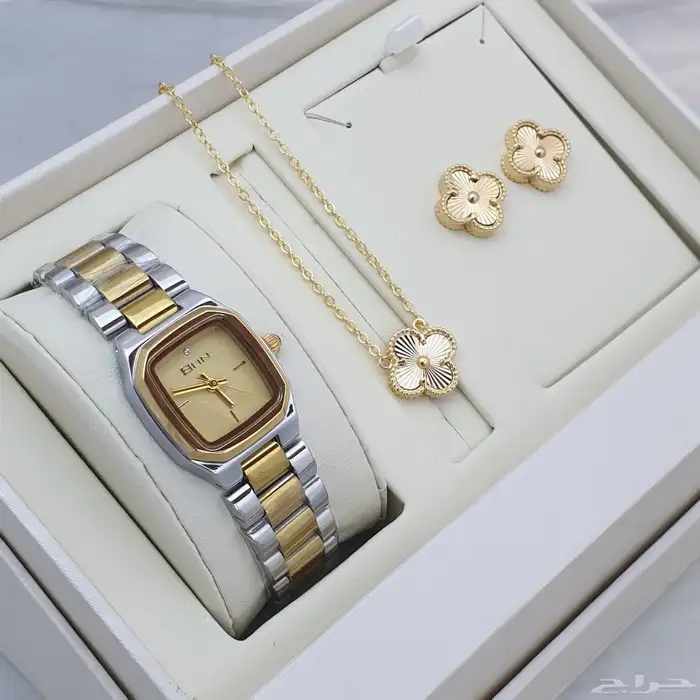 ساعات نسائيه تقليد ماركه شبه الاصل مع الملحقات 28