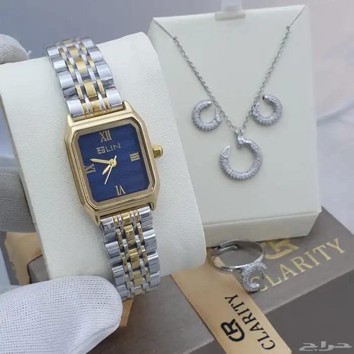 ساعات نسائيه تقليد ماركه شبه الاصل مع الملحقات 41