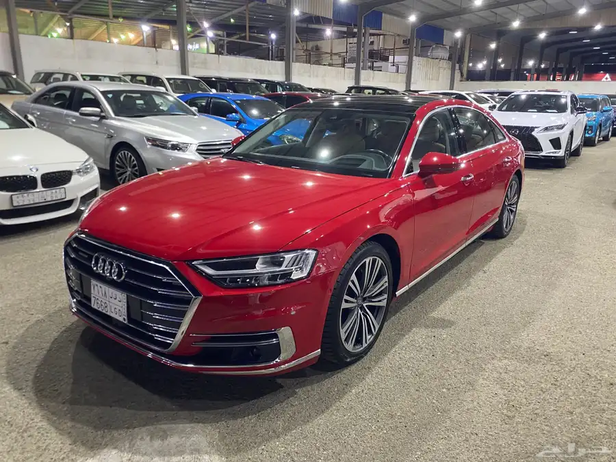 أودي A8 فل كامل موديل 2019 لون مميز 1