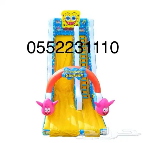 نطيطات والعاب هوائية للايجار 12