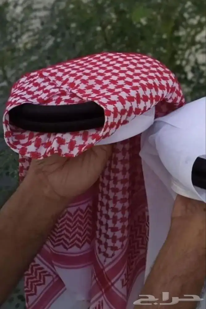 طاقية مع الشماغ 3