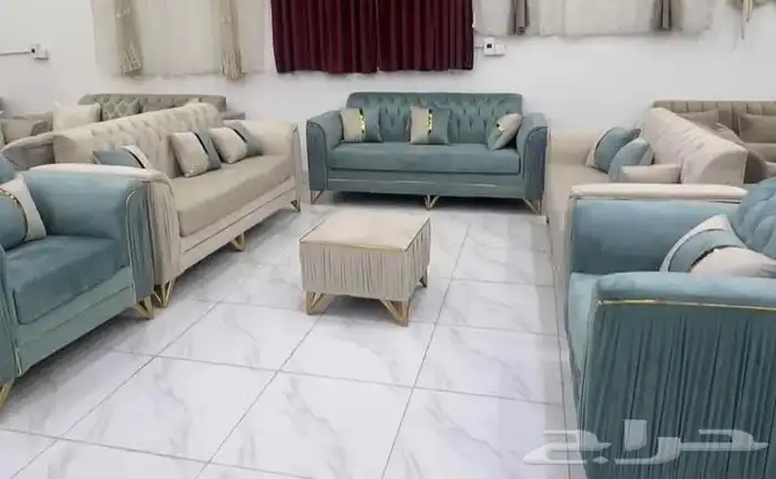 كنب قماش مودرن فخم 15