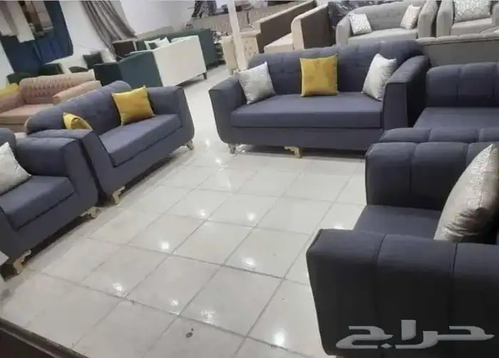 كنب قماش مودرن فخم 7